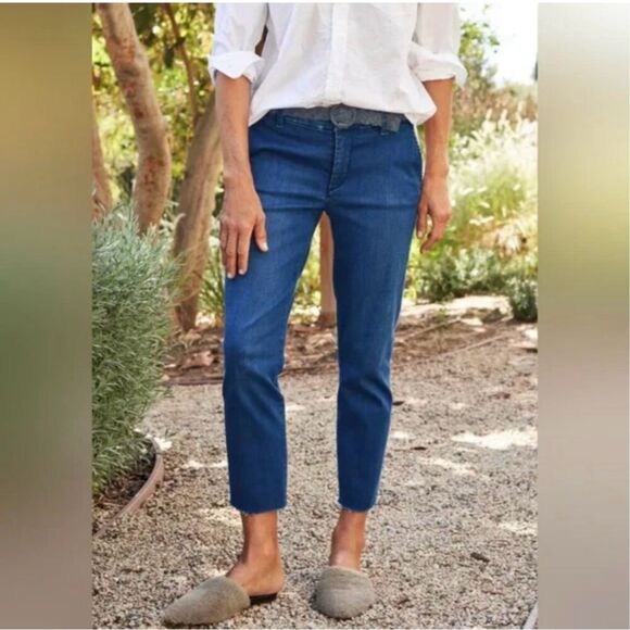 NWOT Frank & Eileen Wicklow Italian Performance Denim Chino Pants - Picture 3 of 9